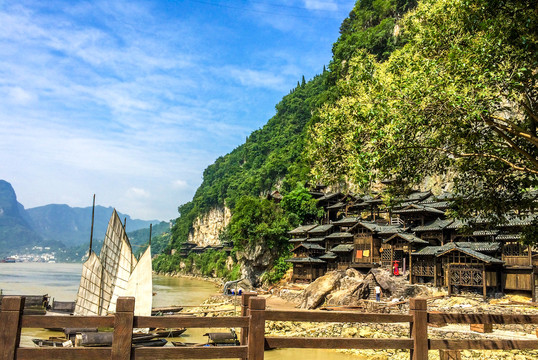 三峡人家龙进溪