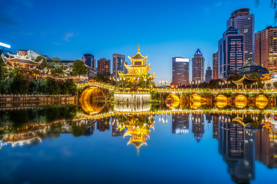 贵阳甲秀楼夜景