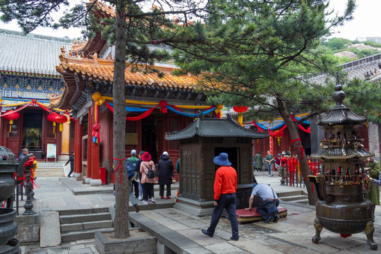 山东泰山碧霞祠