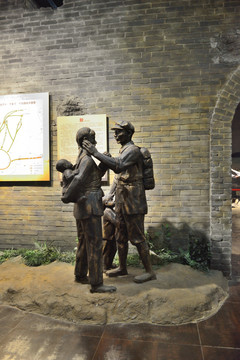 中央红军长征出发地纪念馆雕塑