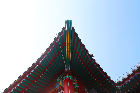 古代建筑屋檐