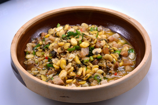 肉汤豌豆米