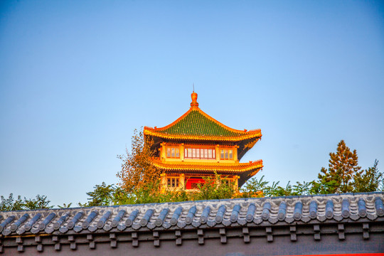 中国旅游景点古建筑