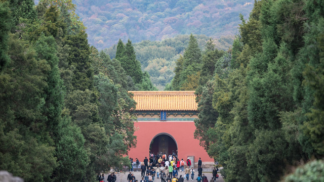 明孝陵秋景