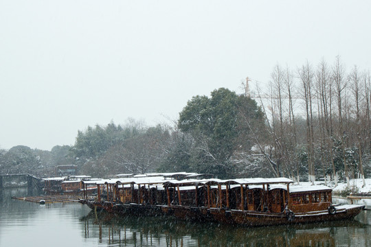 乌镇雪景