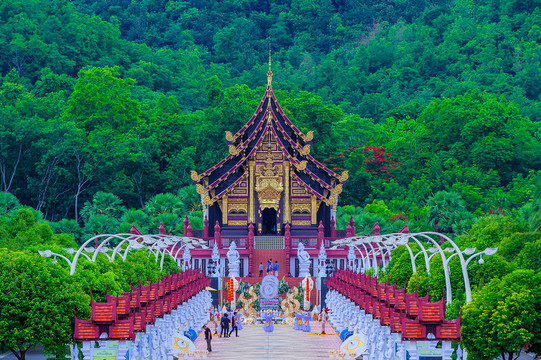 泰国清迈世博园皇家花园