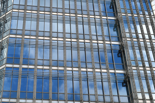 现代商业建筑玻璃幕墙