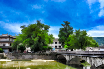 水彩画