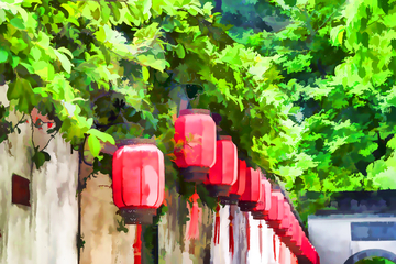 水彩画