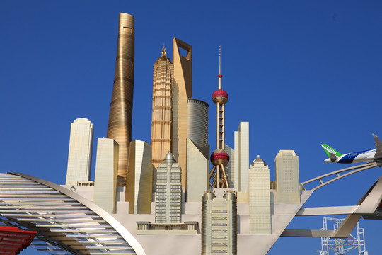 上海地标建筑模型