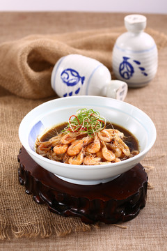 酱油白米虾