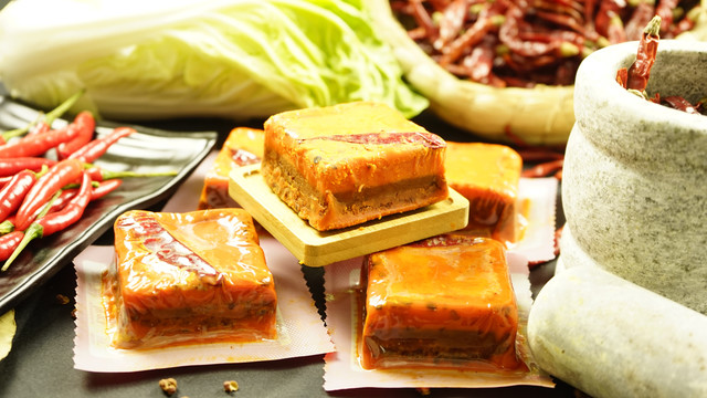 小方块火锅底料