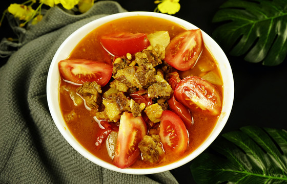 番茄牛肉汤