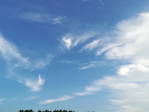 蓝天白云