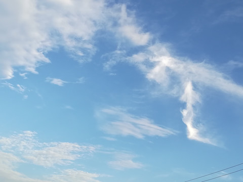 蓝天白云