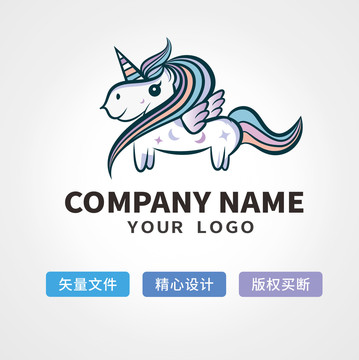 独角兽logo