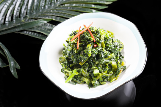 凉拌山野菜