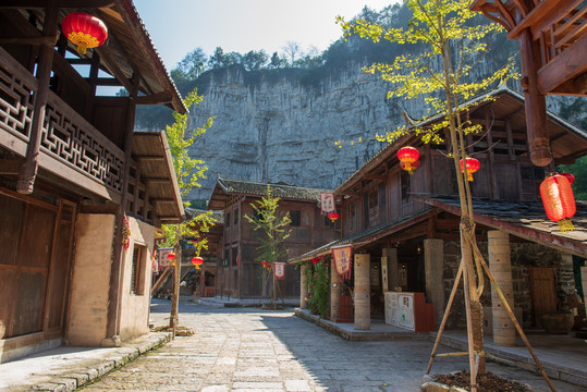 仿古木楼