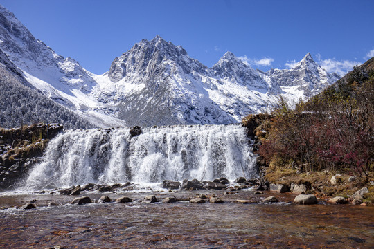 青藏高原自然风景