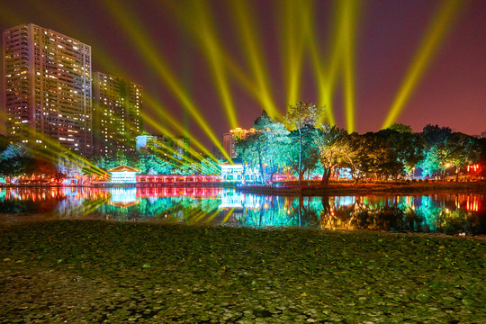 荔湾湖夜景