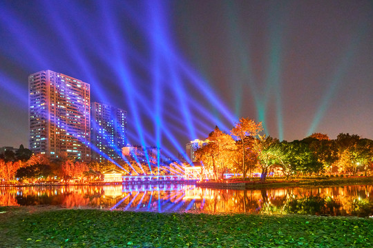 荔湾湖夜景