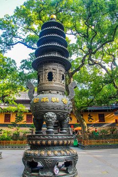 普陀山法雨禅寺香炉