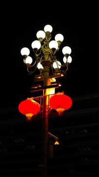 天安门广场路灯