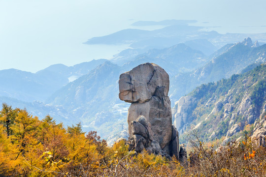 青岛崂山奇石