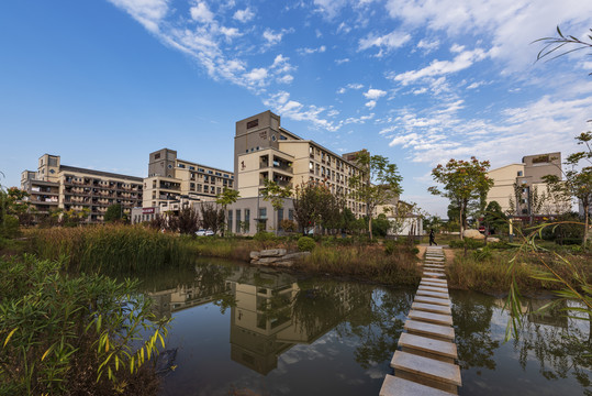 武汉学院大学城校区风光