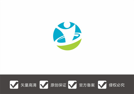 健康医疗LOGO