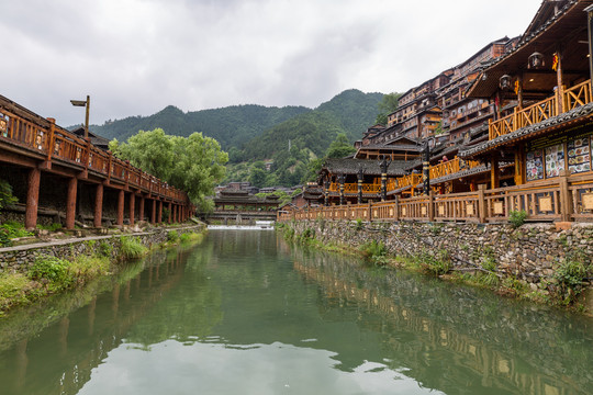 西江千户苗寨全景