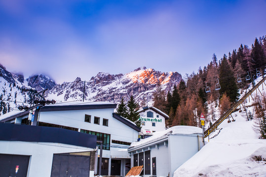 雪山