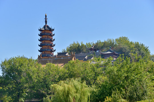 镇江金山寺慈寿塔