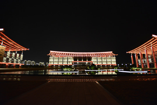 漳州三馆夜景