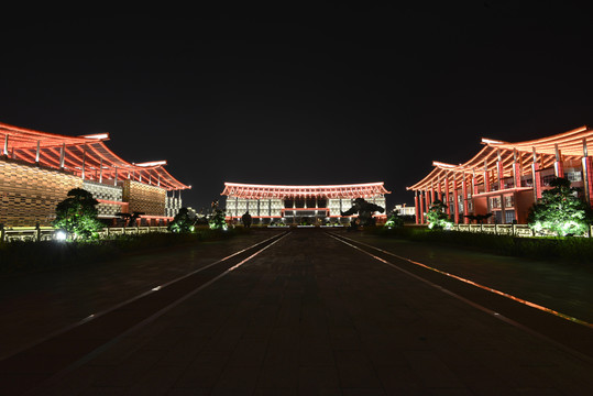 漳州三馆夜景