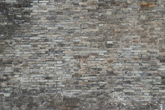 古代青砖墙