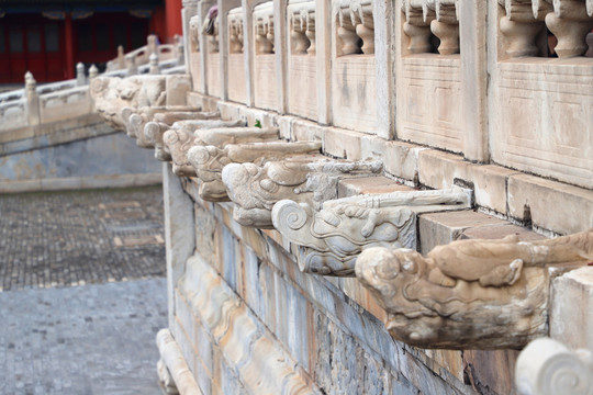 故宫的古代排水系统