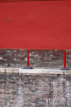 故宫建筑红墙