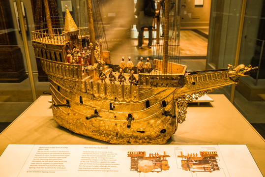 大英博物馆古船