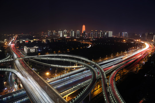 郑州东区夜景