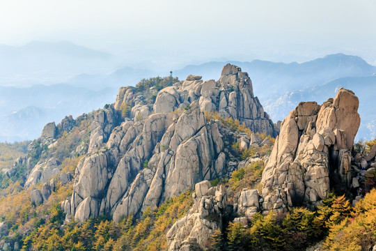 青岛崂山秋色