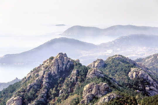 海上青岛崂山