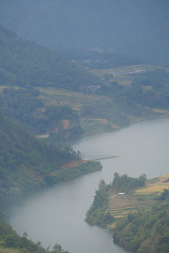 腾冲龙川梯田