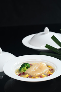 冰湖野米煮花胶