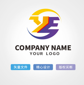 ye字母logo