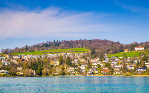 瑞士湖景