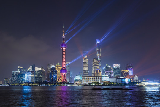 上海外滩灯光秀
