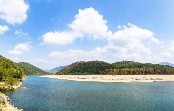 楠溪江山水风光