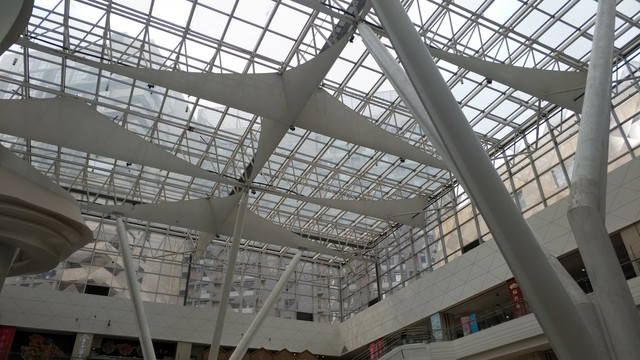 商场玻璃天花板