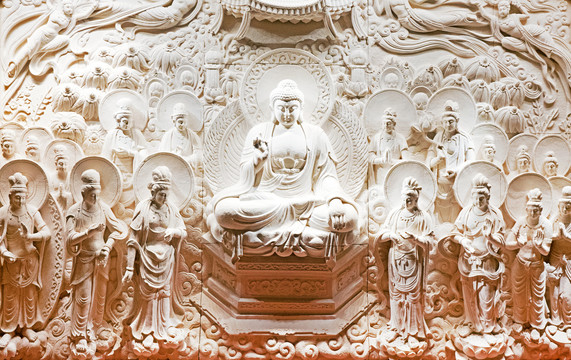 佛教故事浮雕